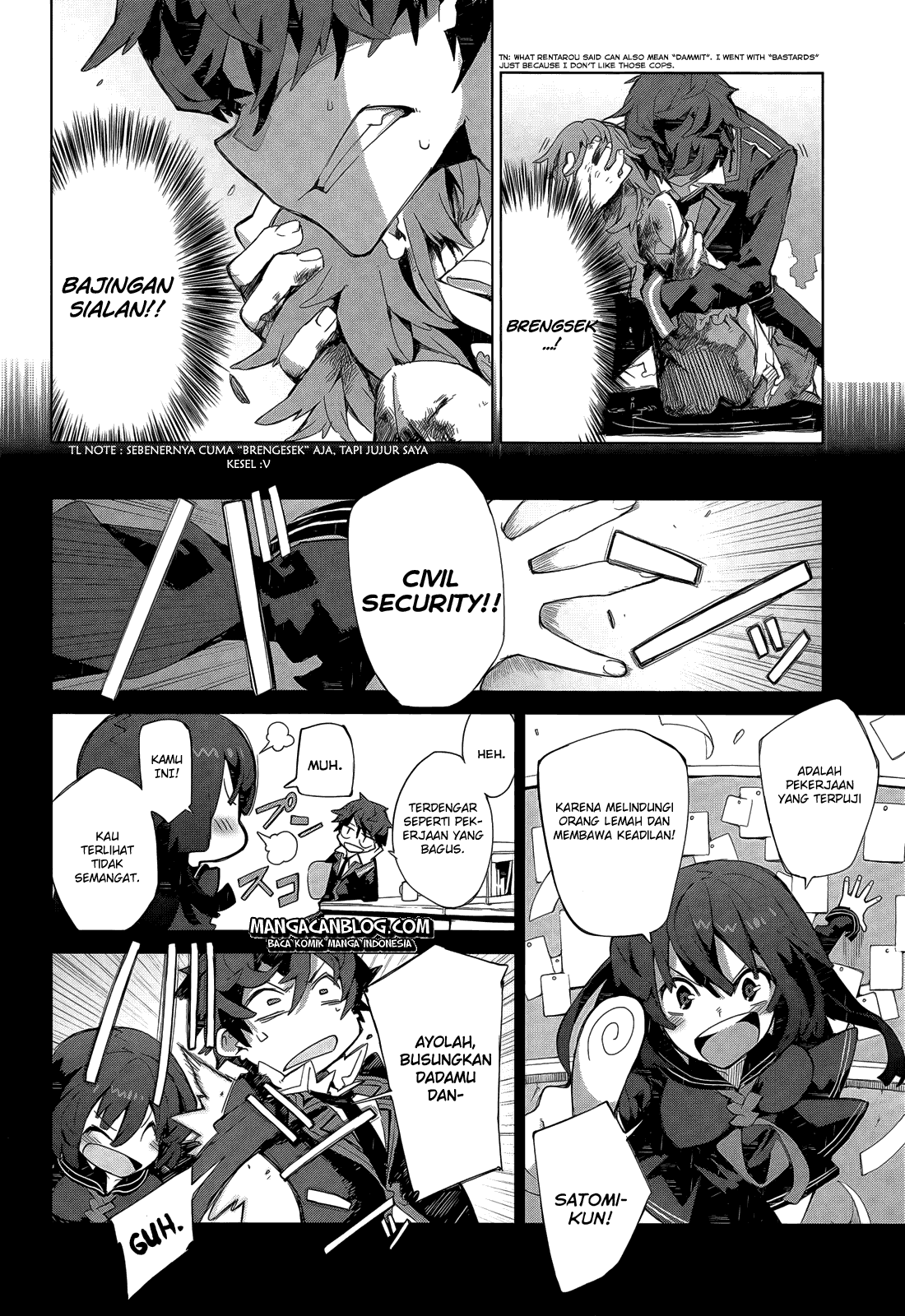 Black Bullet Chapter 6 - halaman 23
