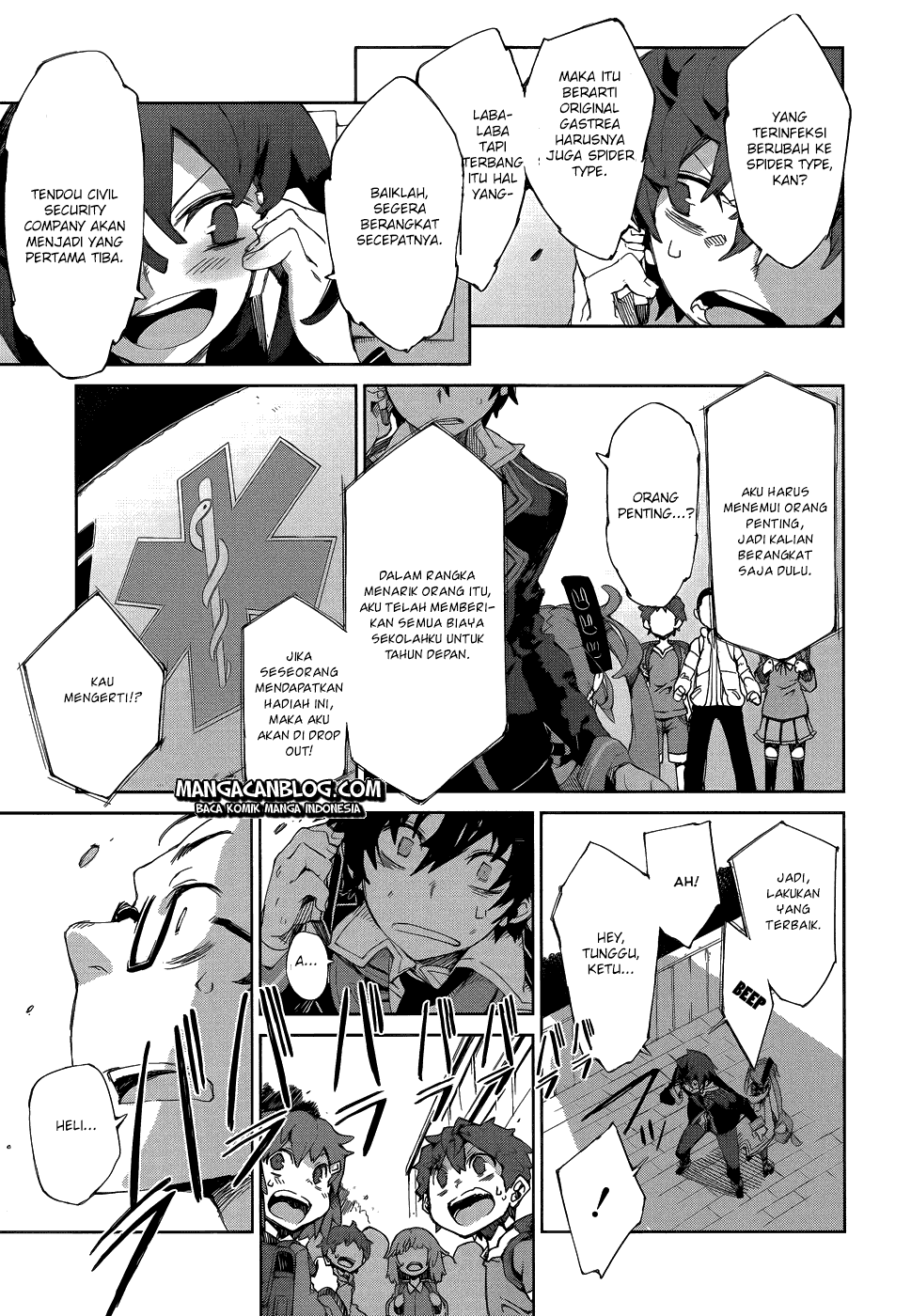 Black Bullet Chapter 8 - halaman 16