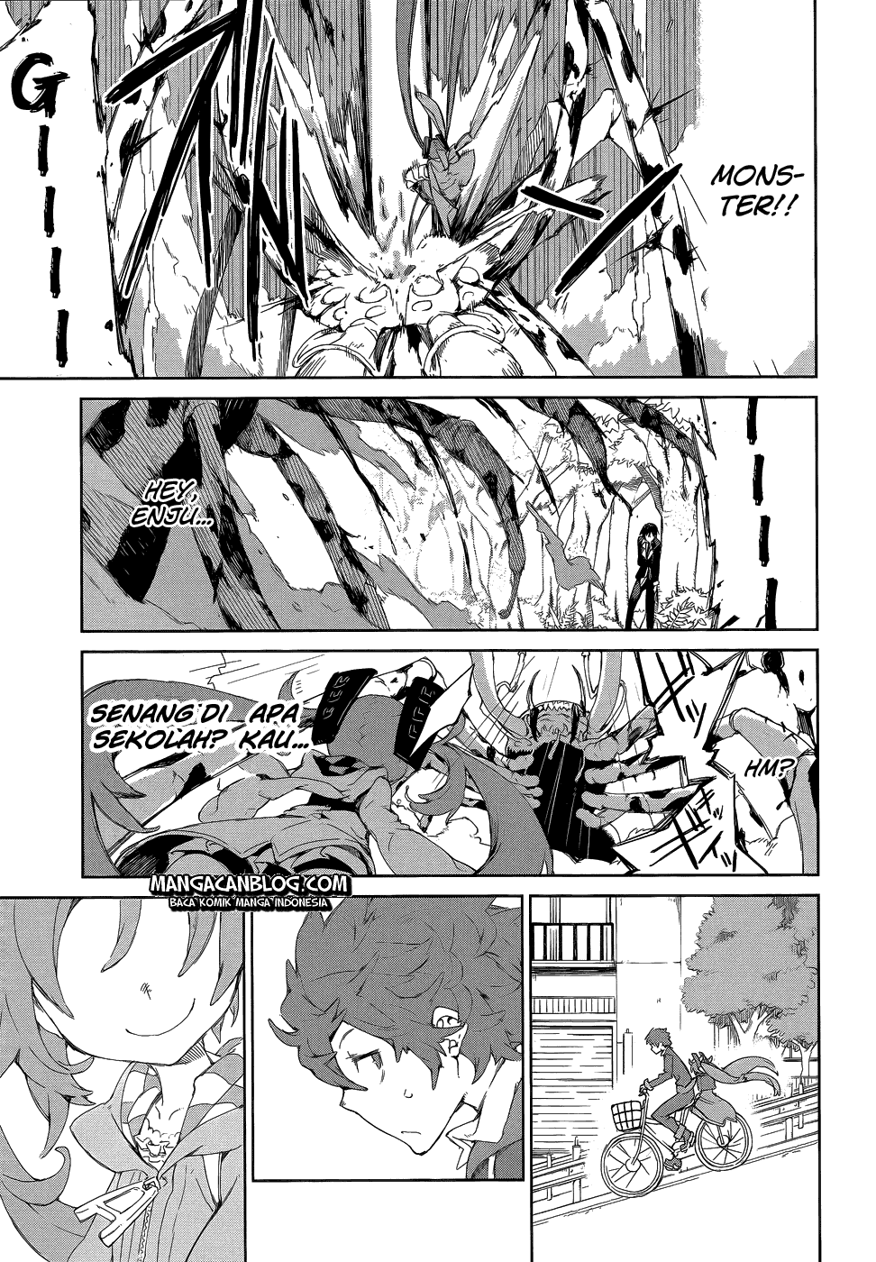 Black Bullet Chapter 8 - halaman 30