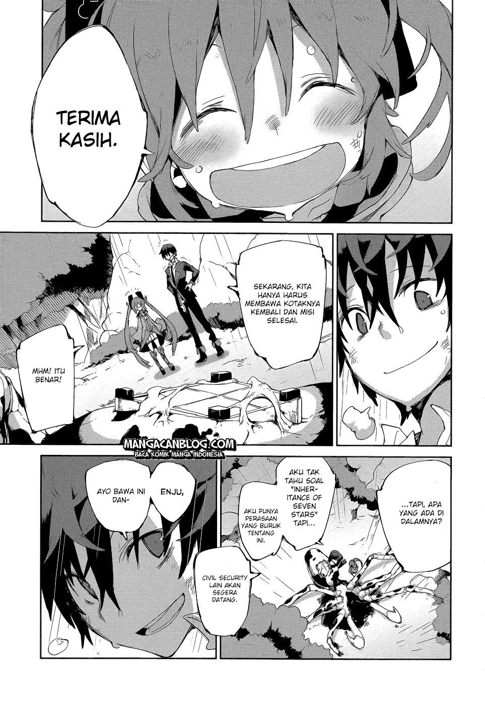 Black Bullet Chapter 8 - halaman 39