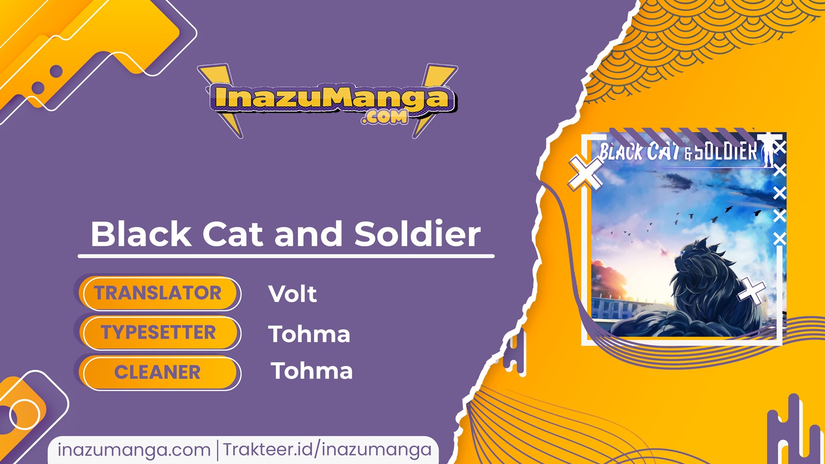 Black Cat and Soldier Chapter 1 - halaman 1