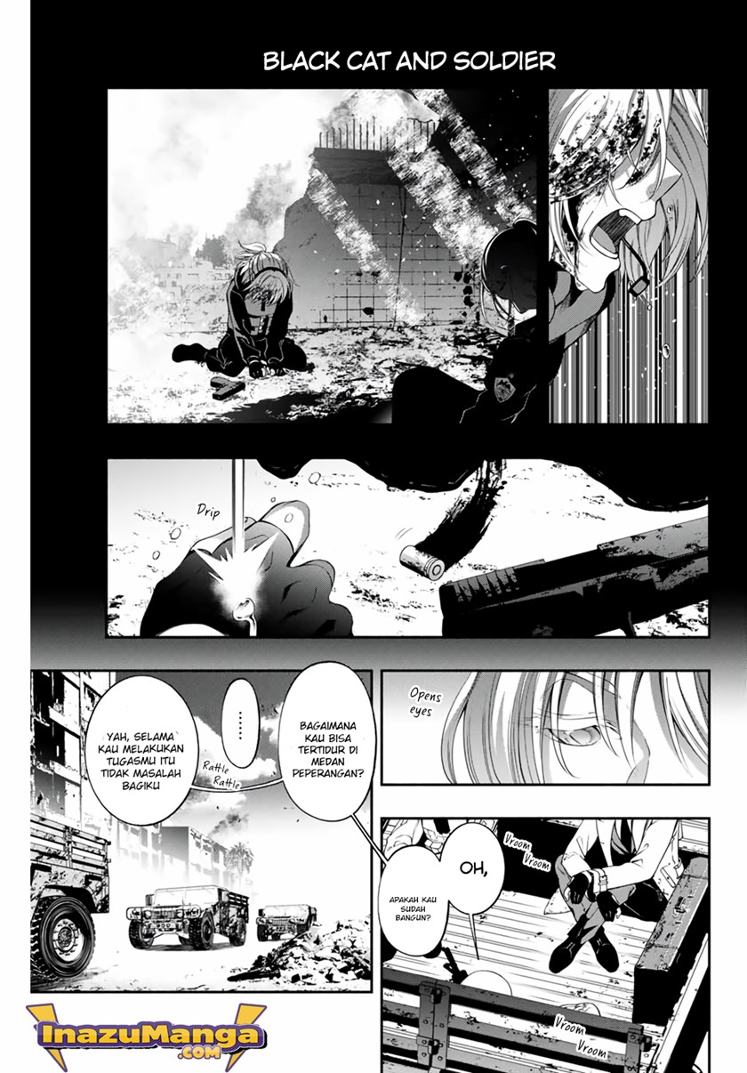 Black Cat and Soldier Chapter 1 - halaman 2