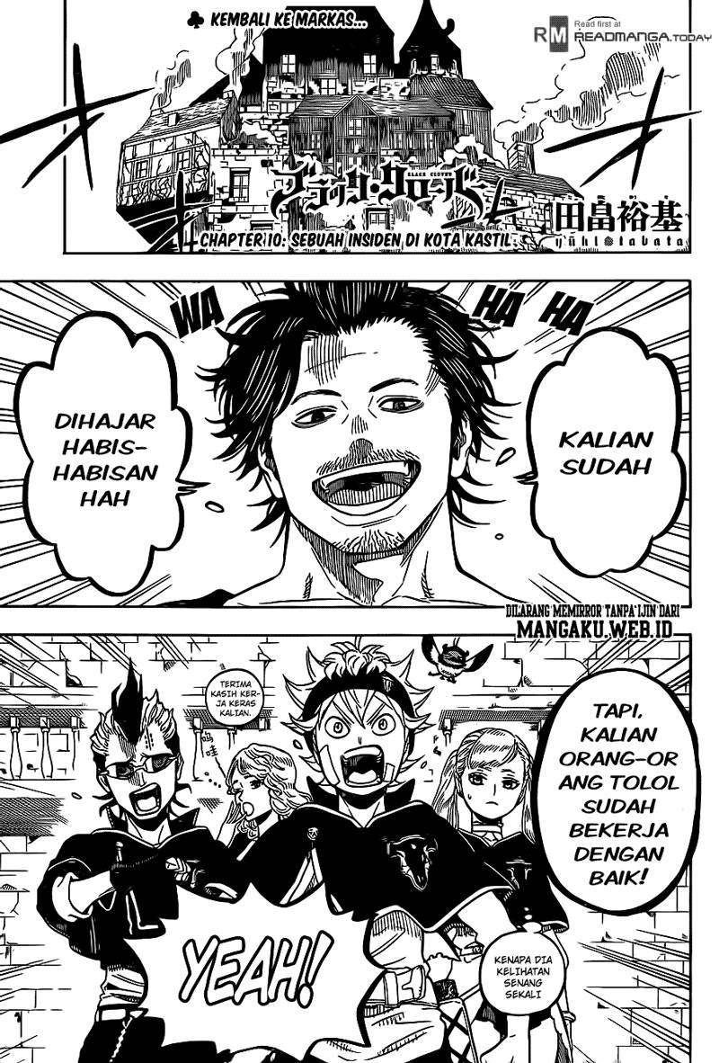 Black Clover Chapter 10 - halaman 1