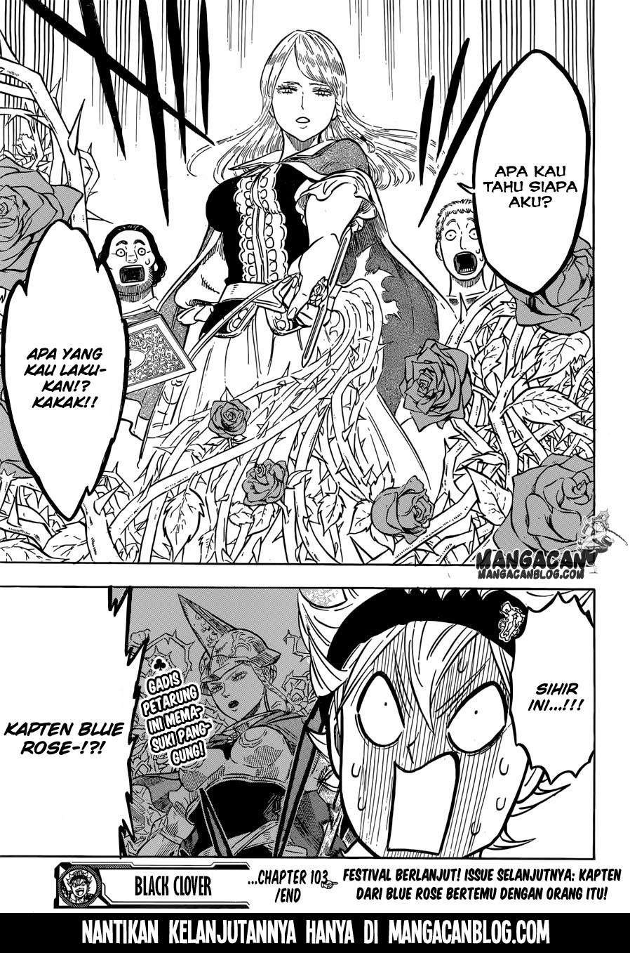 Black Clover Chapter 103 - halaman 17