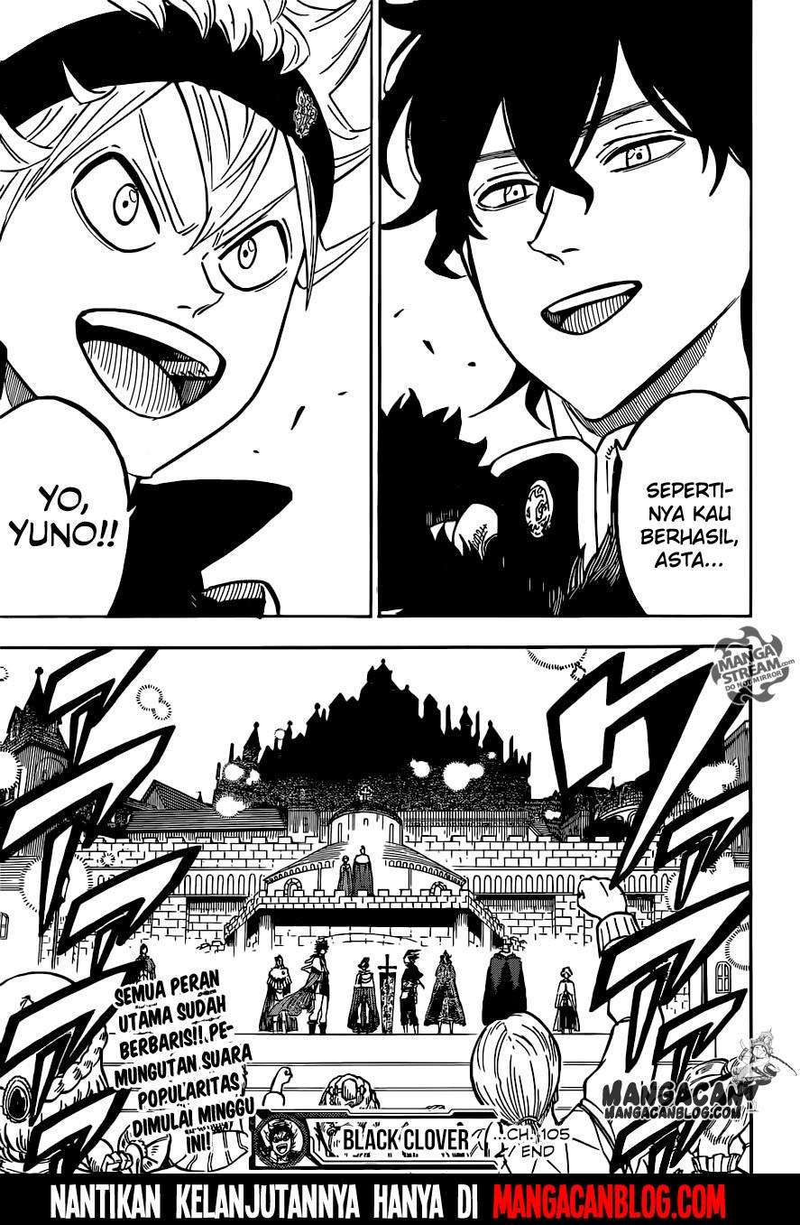 Black Clover Chapter 105 - halaman 18
