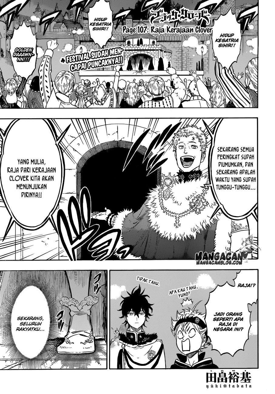 Black Clover Chapter 107 - halaman 1