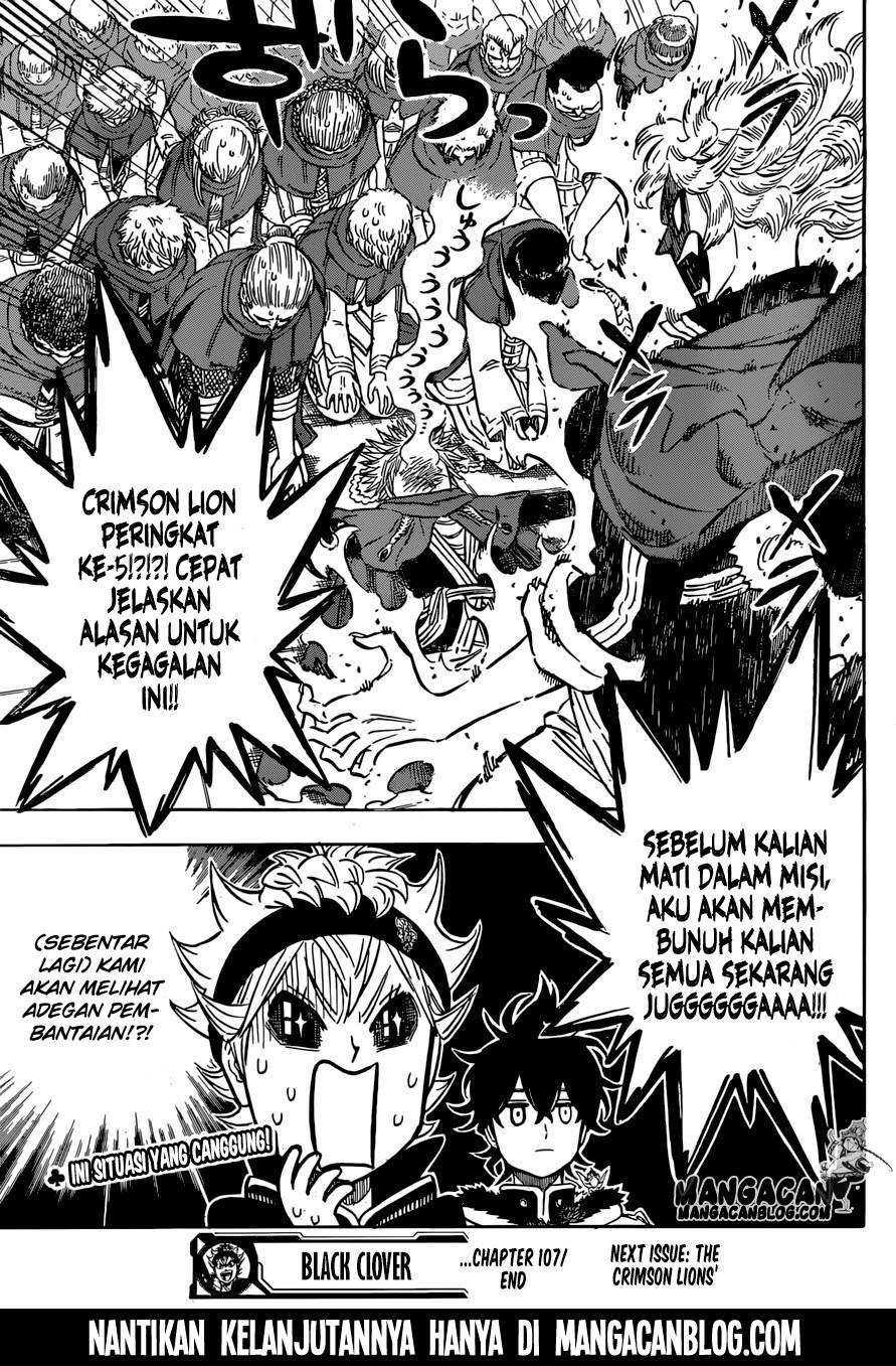 Black Clover Chapter 107 - halaman 16