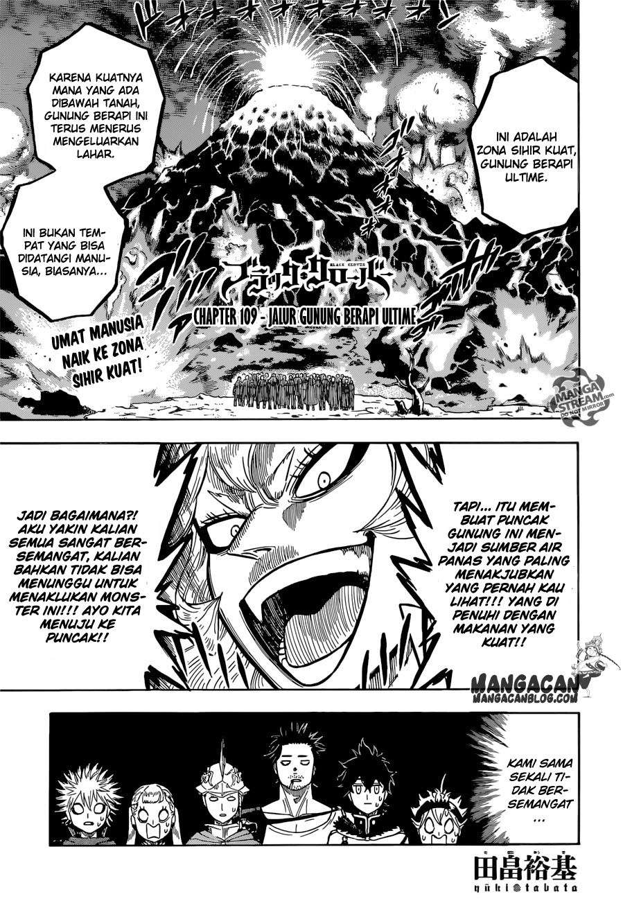Black Clover Chapter 109 - halaman 1