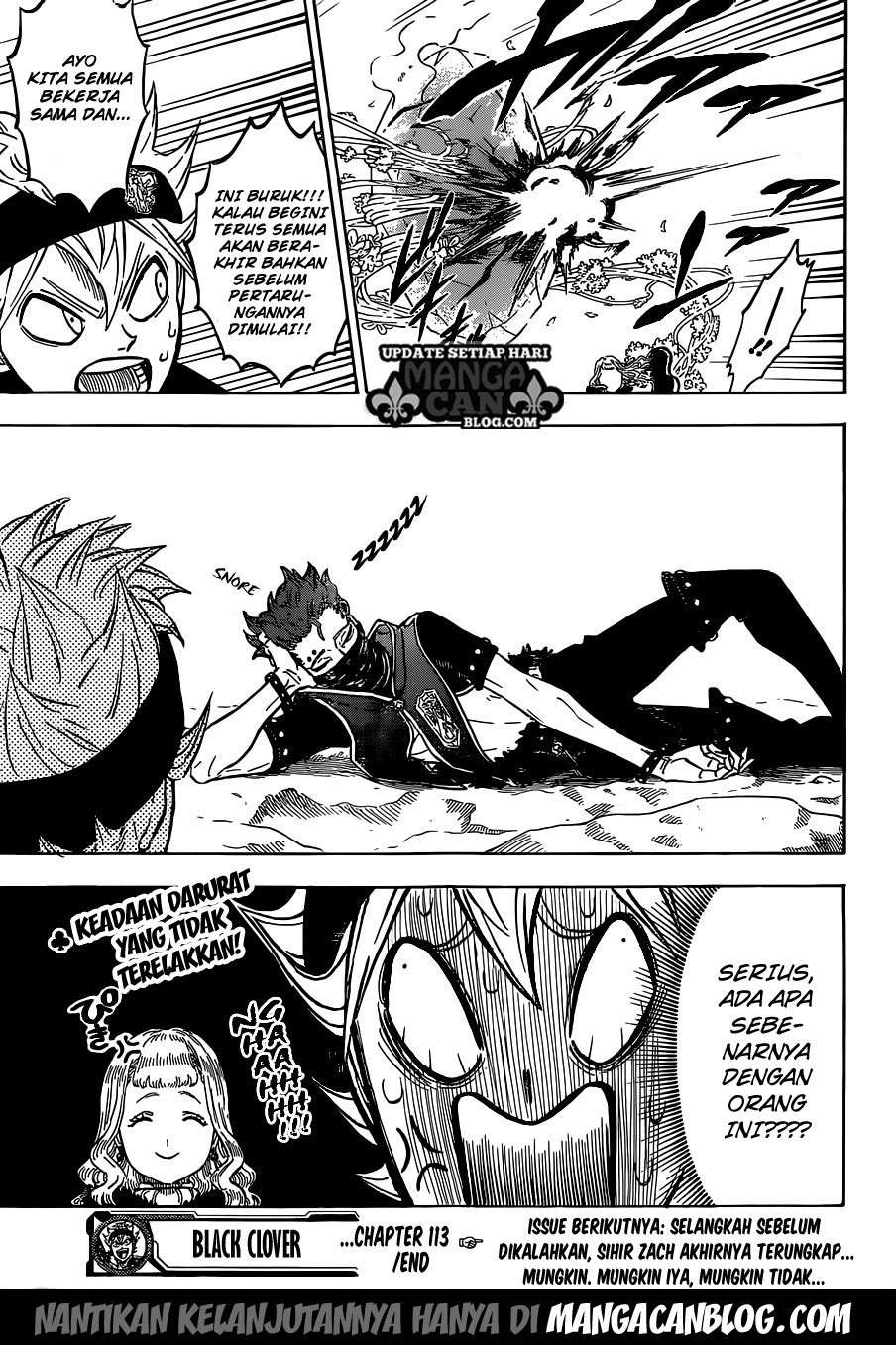 Black Clover Chapter 113 - halaman 16