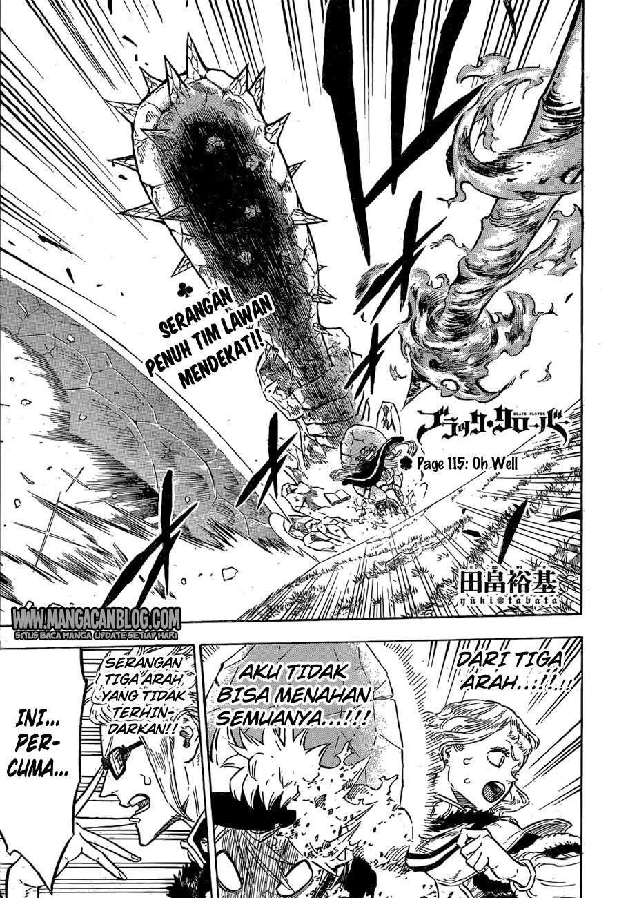 Black Clover Chapter 115 - halaman 1