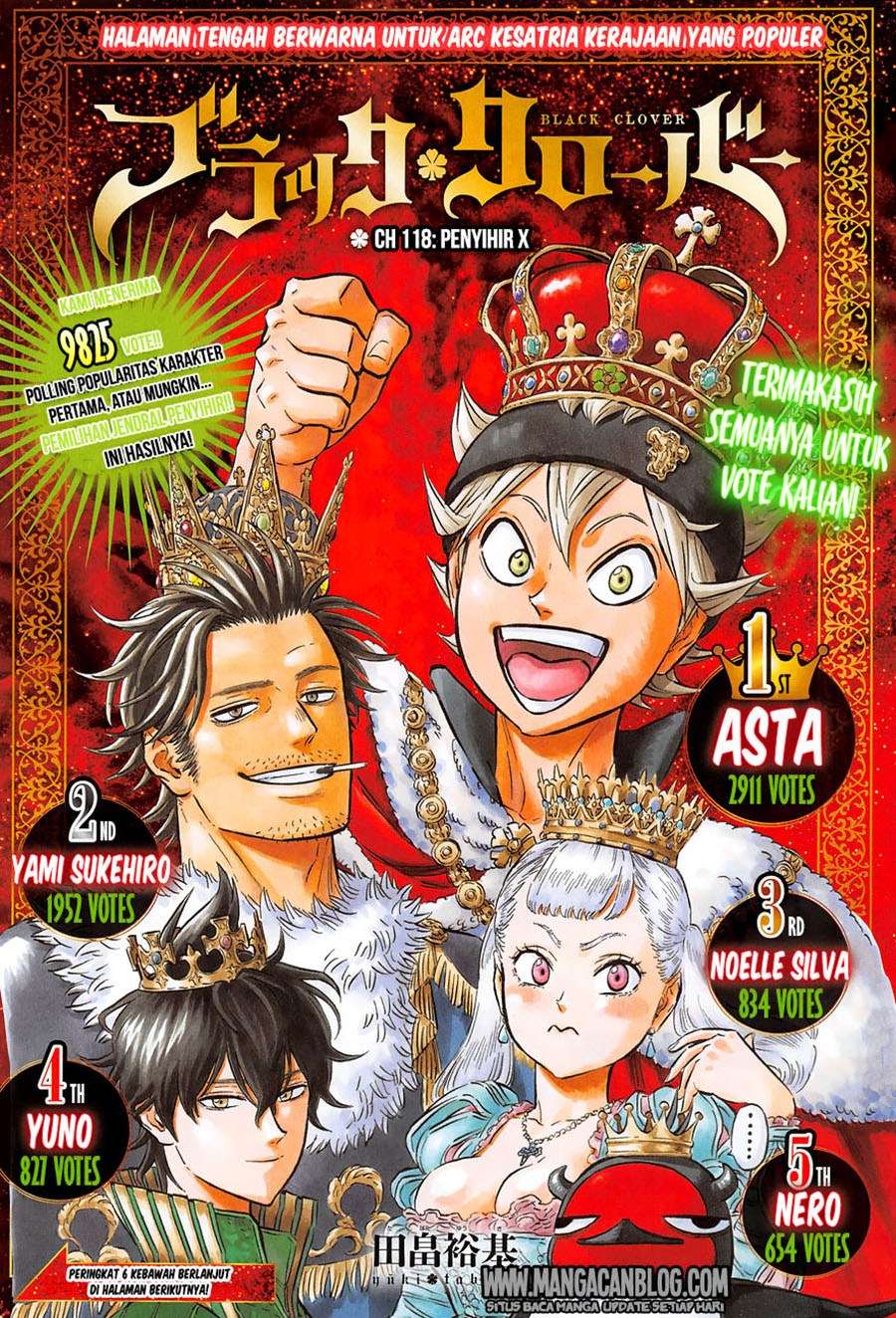 Black Clover Chapter 118 - halaman 1