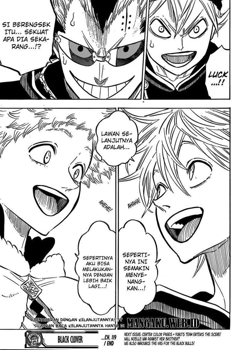 Black Clover Chapter 119 - halaman 17