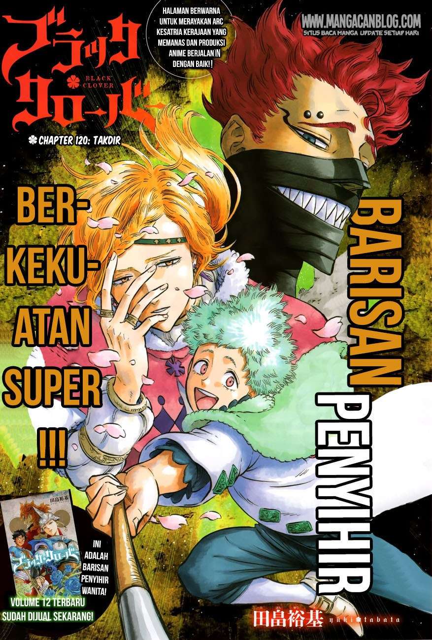 Black Clover Chapter 120 - halaman 1