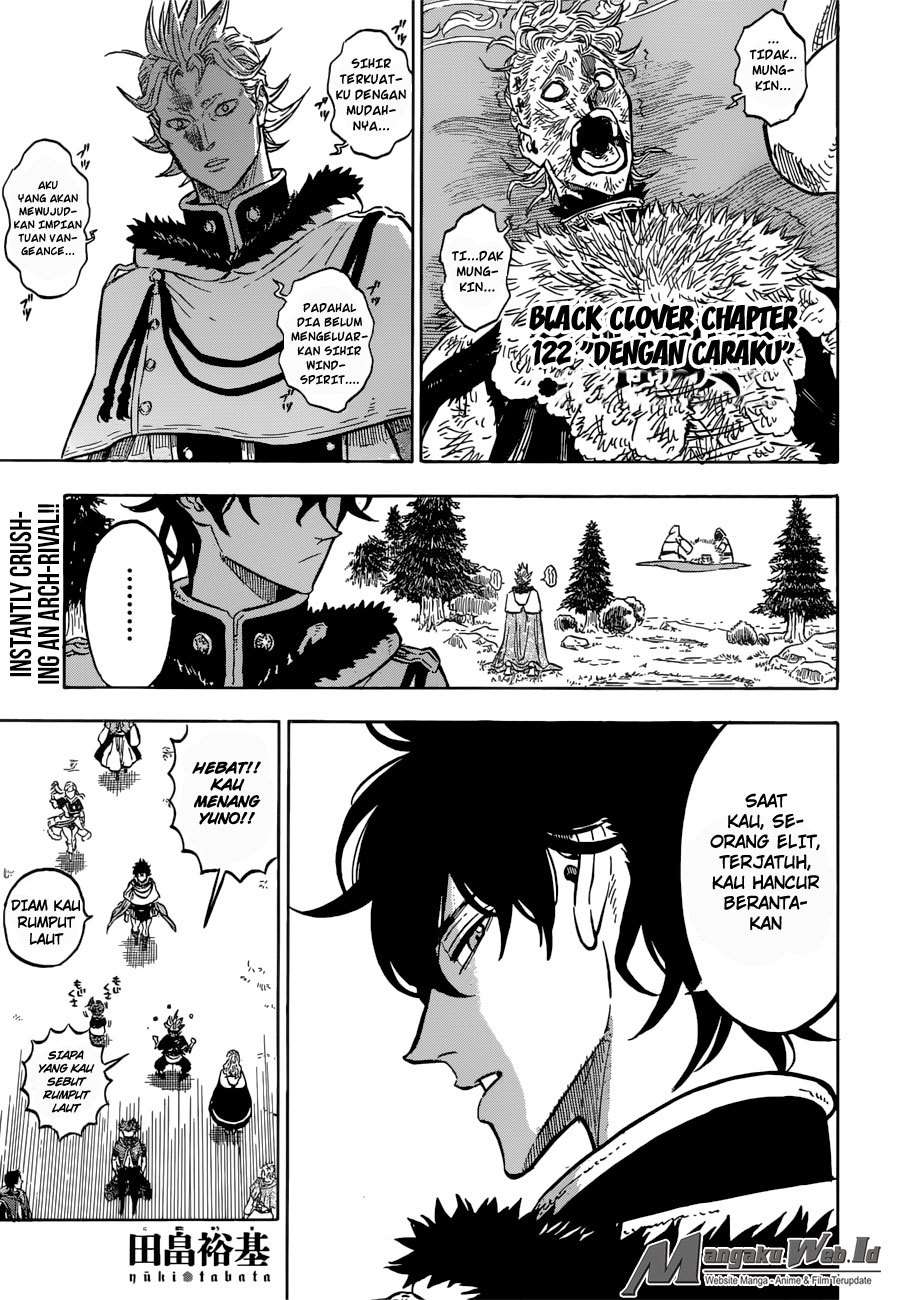 Black Clover Chapter 122 - halaman 2