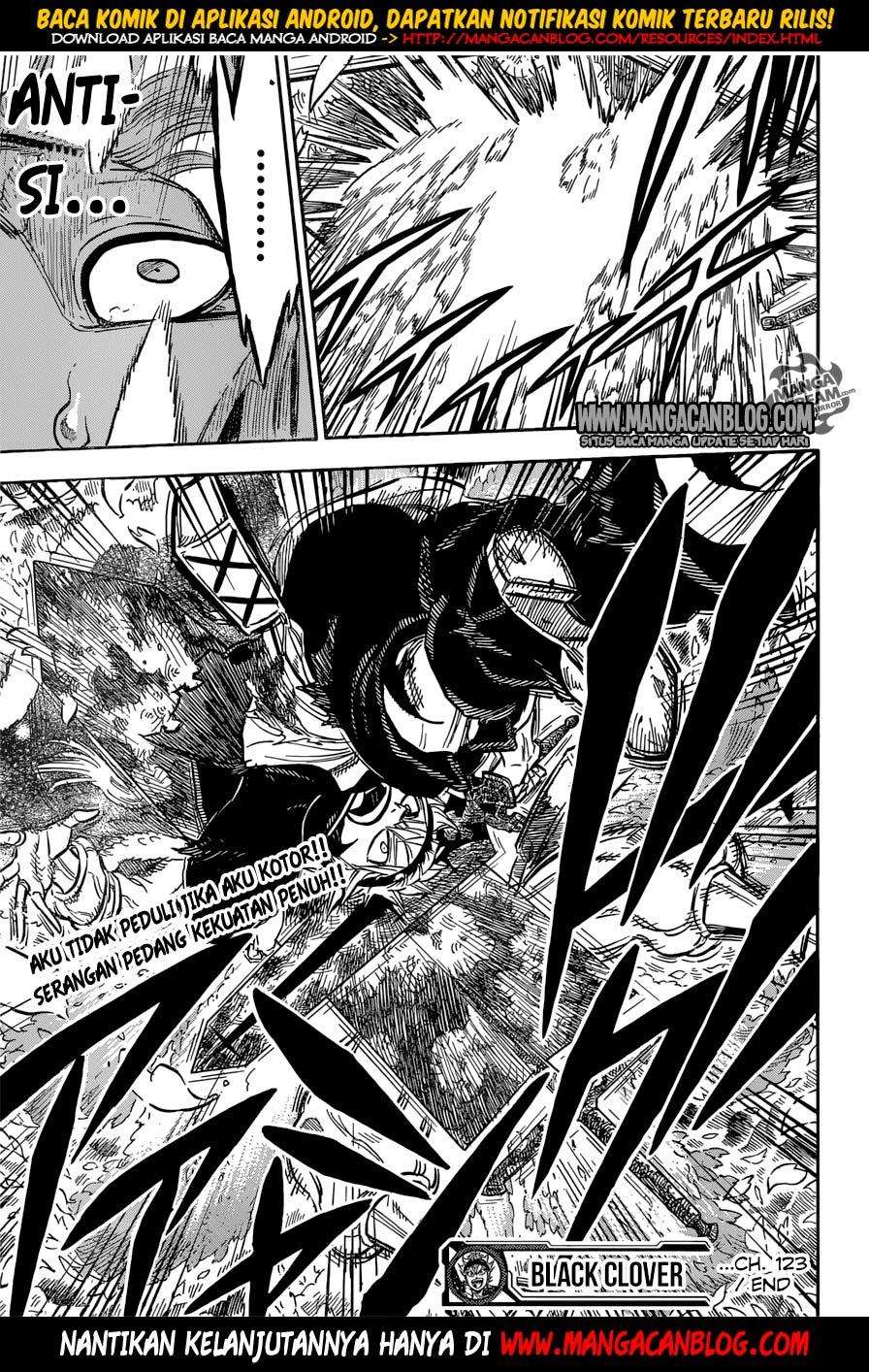 Black Clover Chapter 123 - halaman 18
