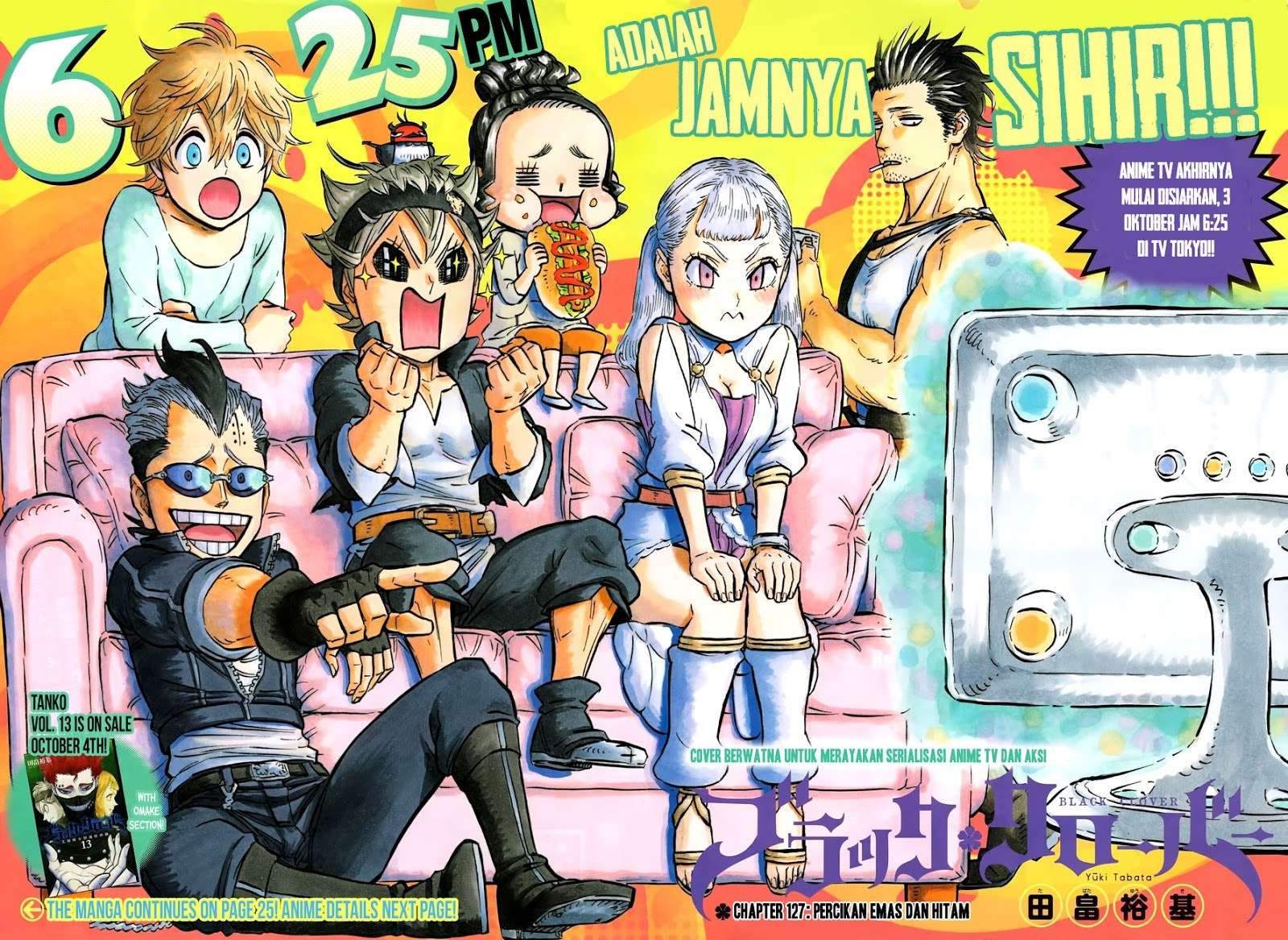 Black Clover Chapter 127 - halaman 3