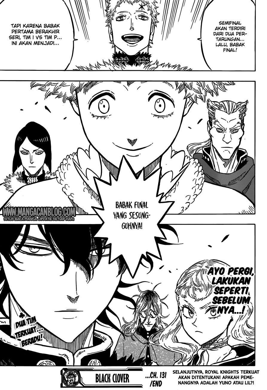 Black Clover Chapter 131 - halaman 16