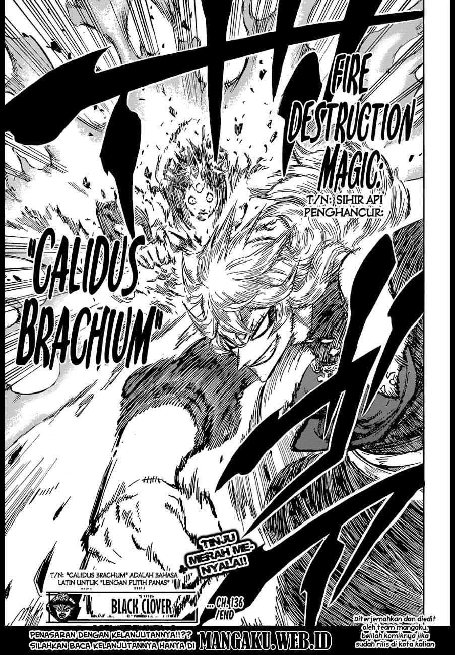 Black Clover Chapter 136 - halaman 18