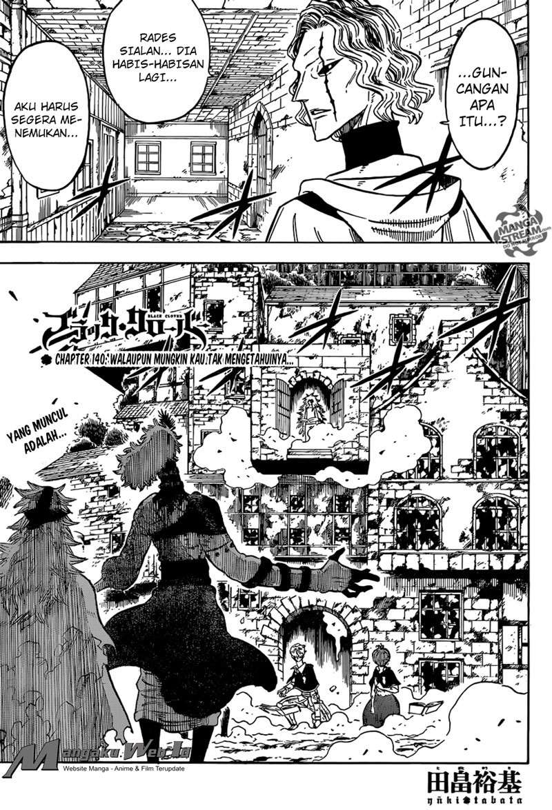 Black Clover Chapter 140 - halaman 2