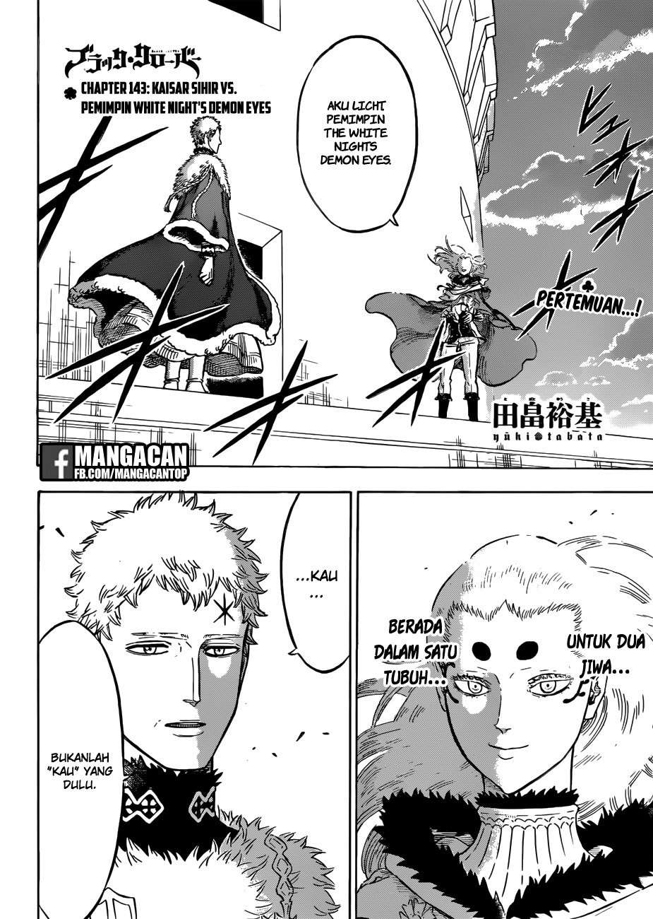 Black Clover Chapter 143 - halaman 3