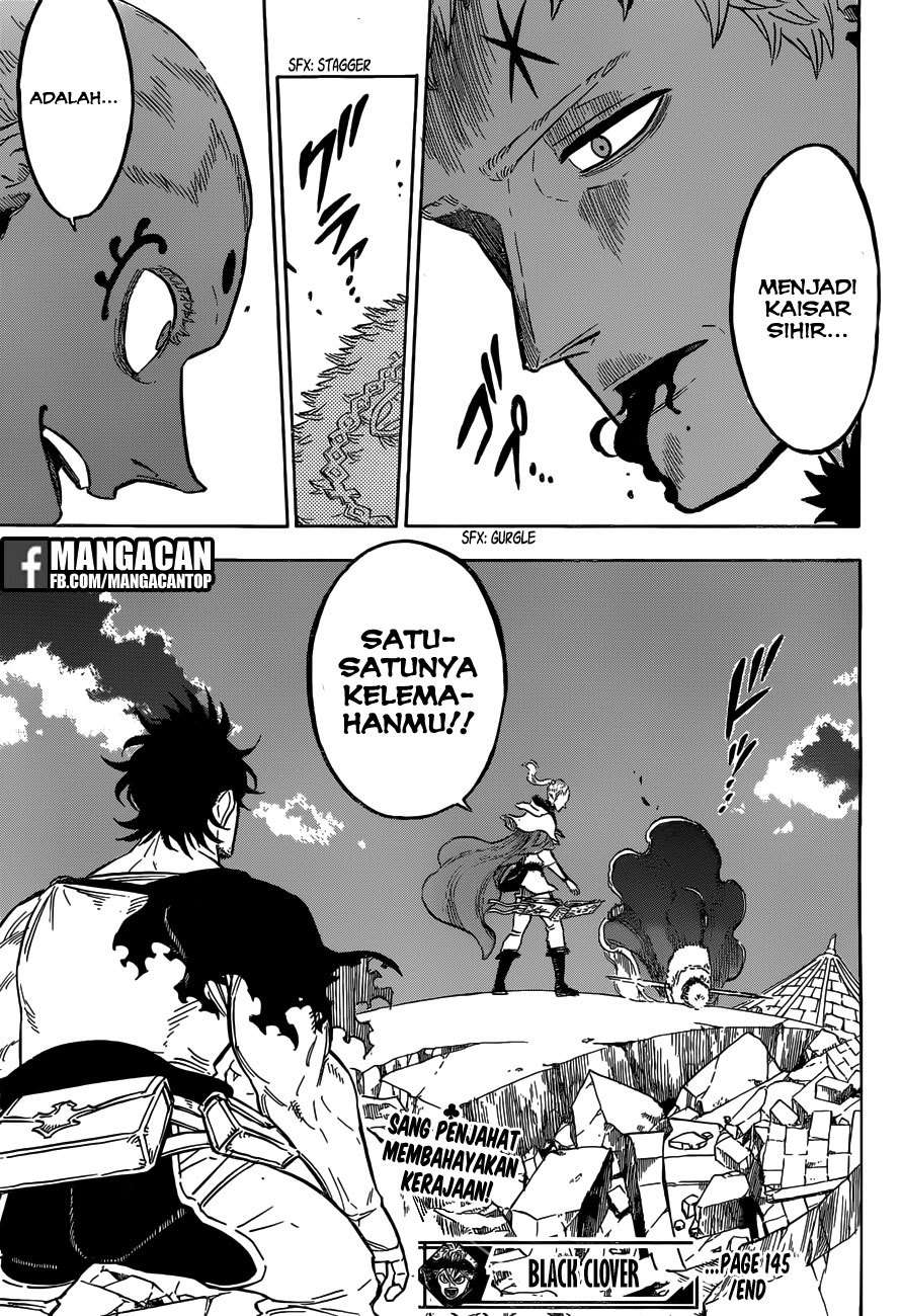 Black Clover Chapter 145 - halaman 16