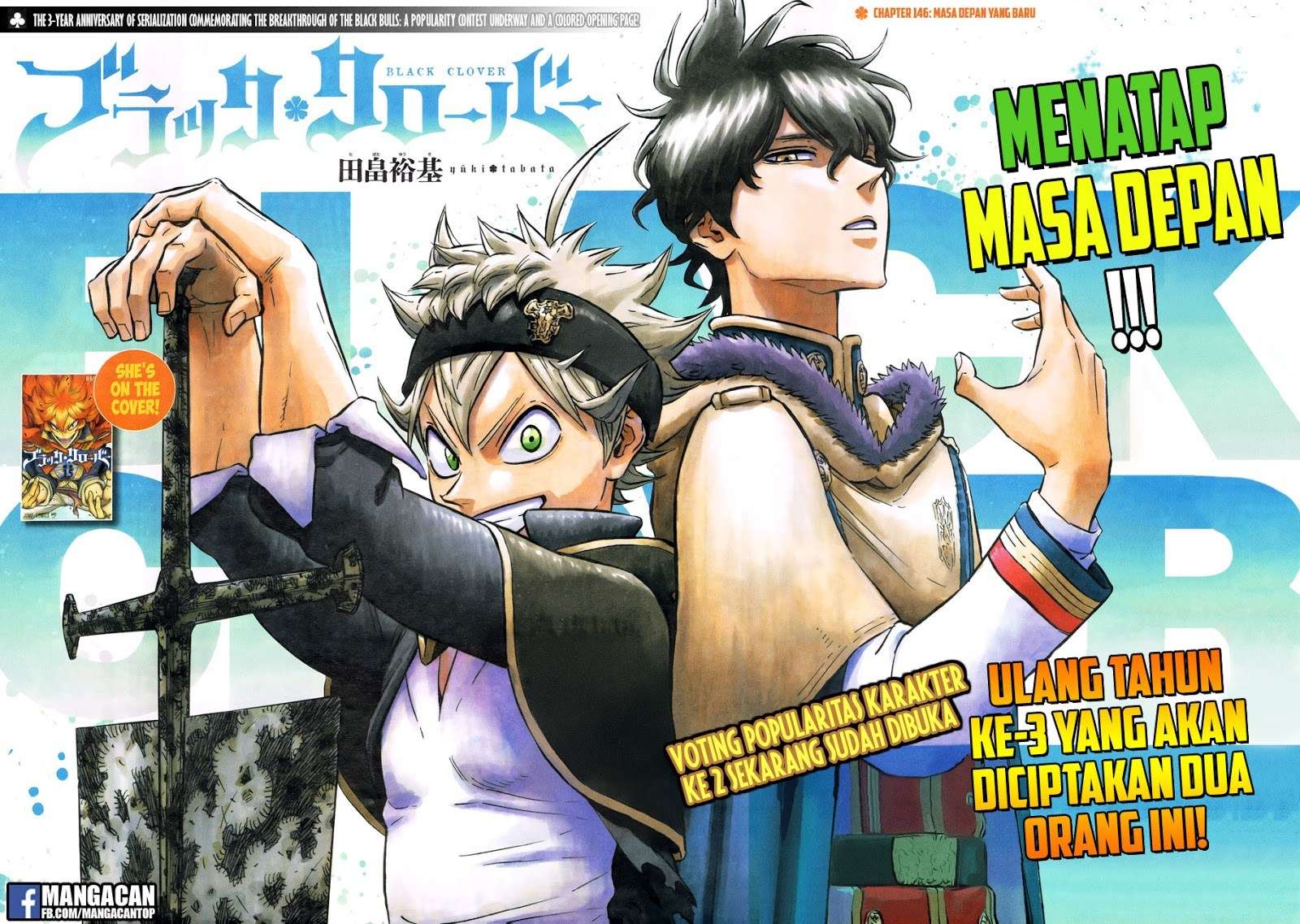Black Clover Chapter 146 - halaman 3