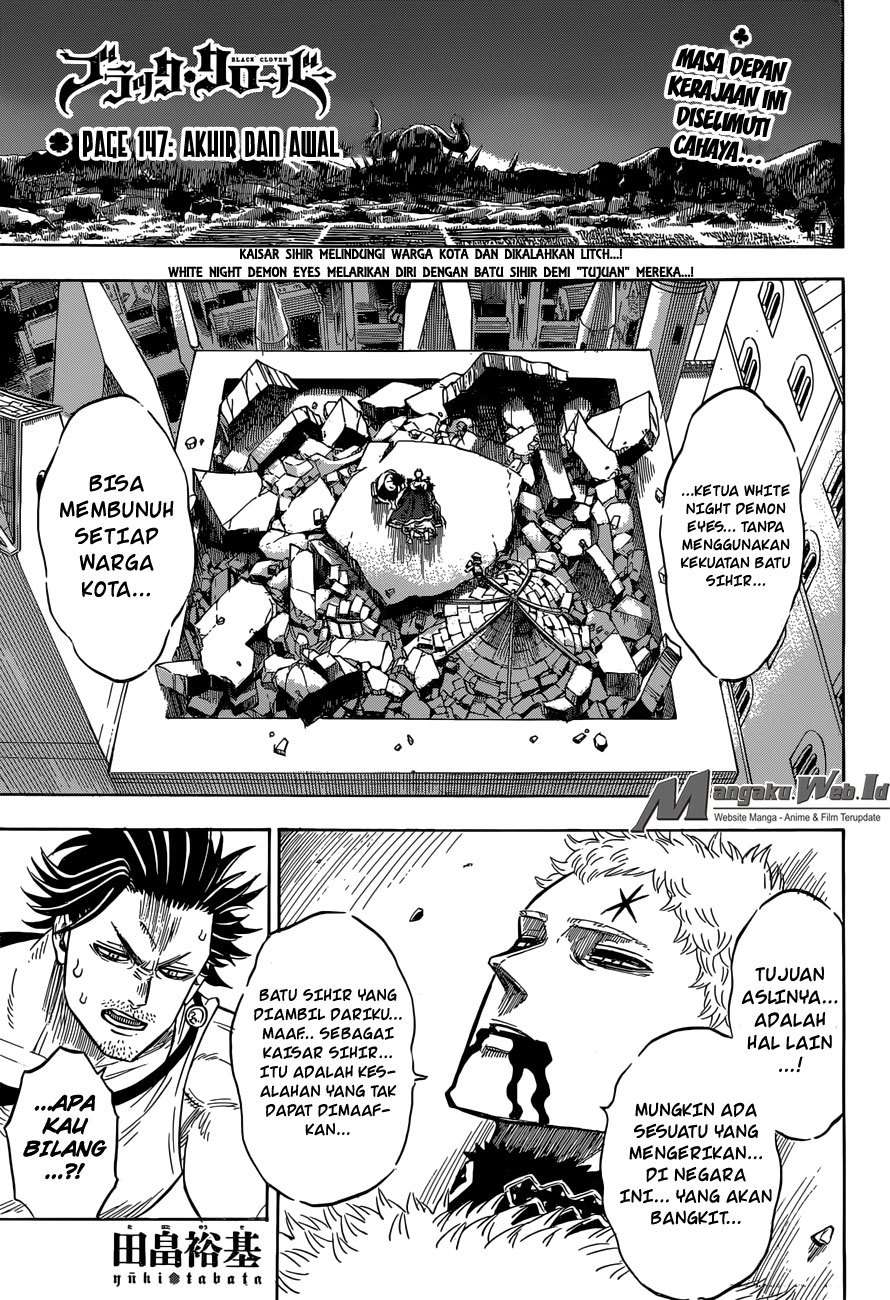 Black Clover Chapter 147 - halaman 2