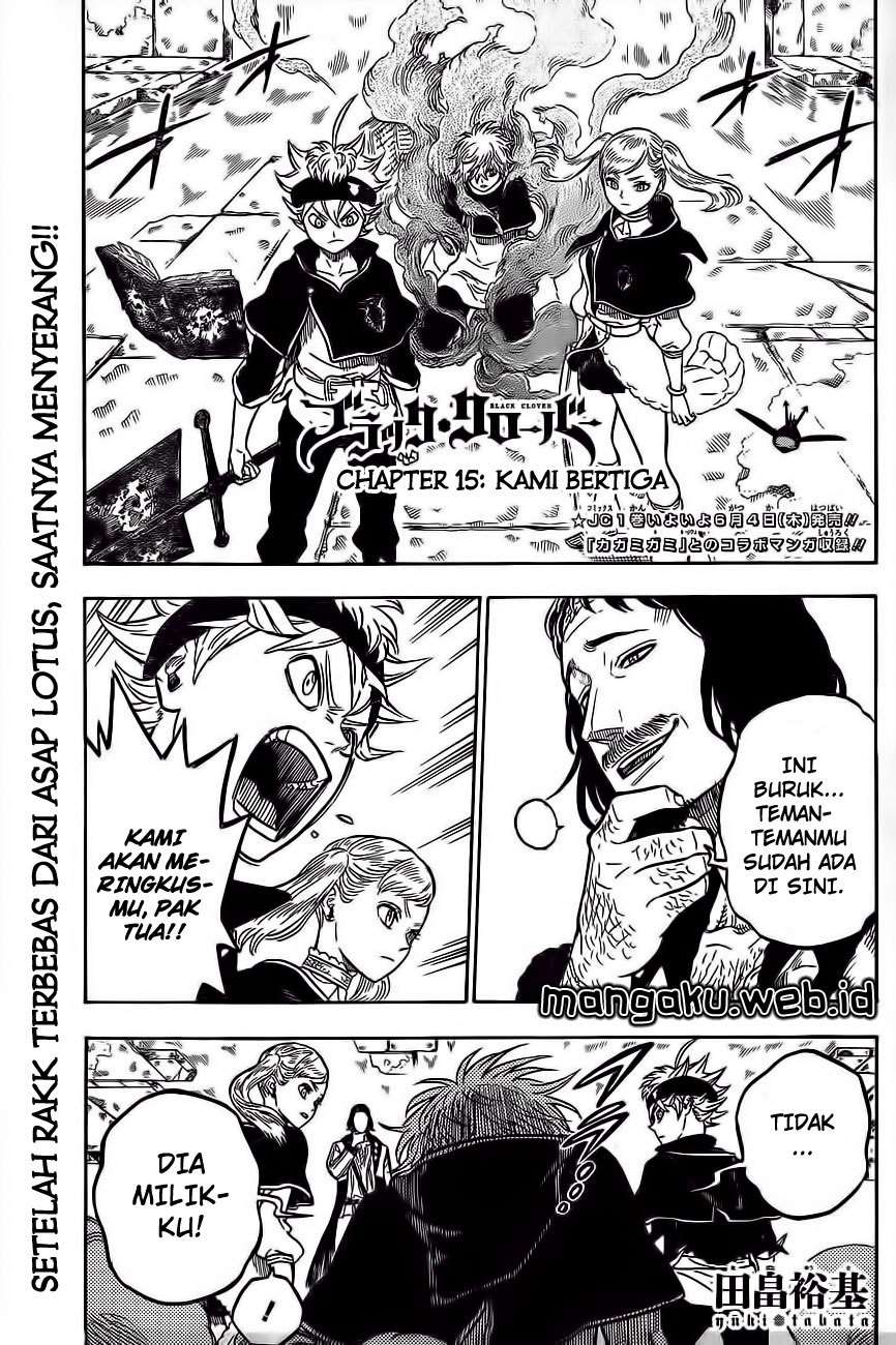 Black Clover Chapter 15 - halaman 2