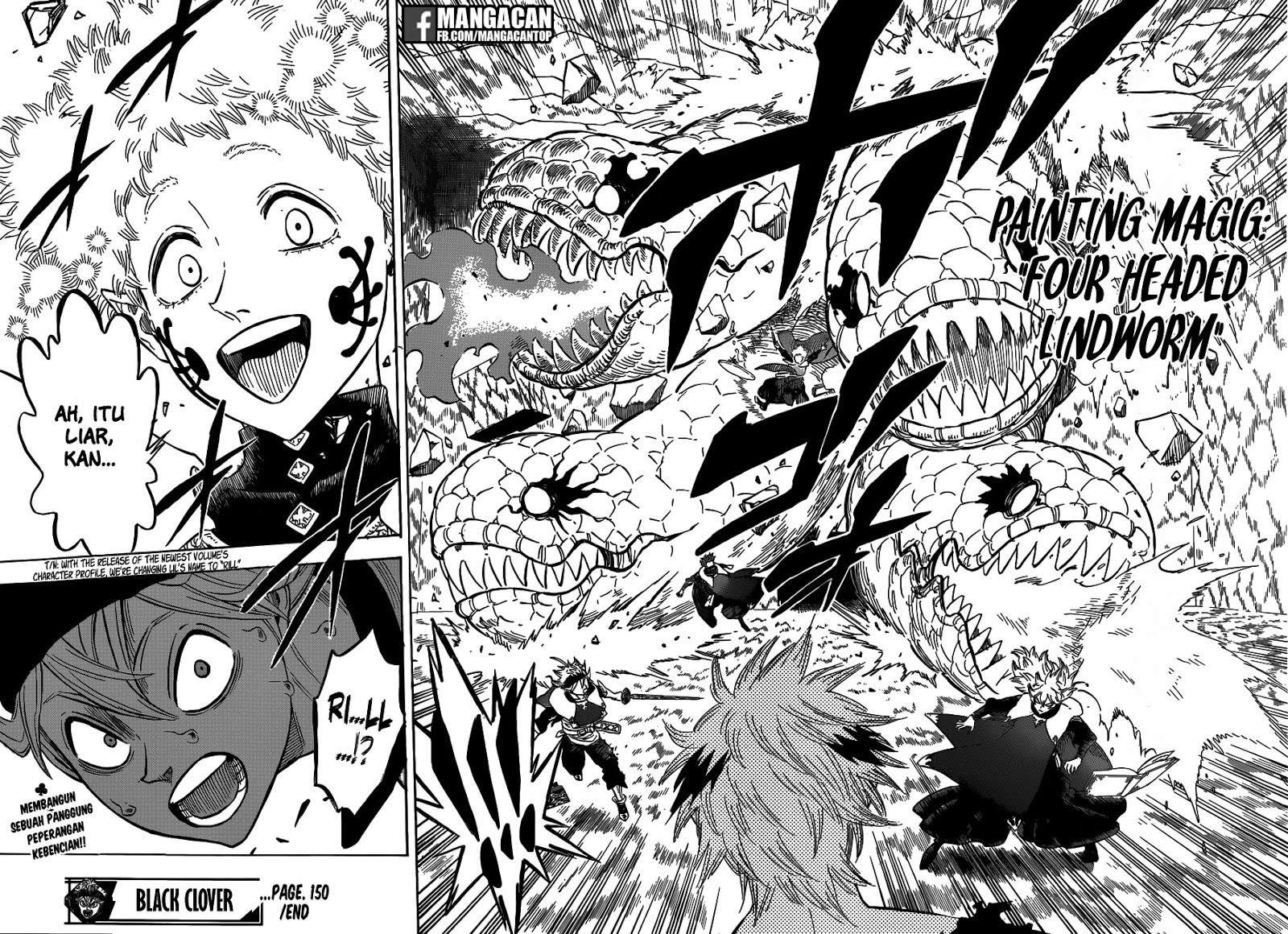 Black Clover Chapter 150 - halaman 15