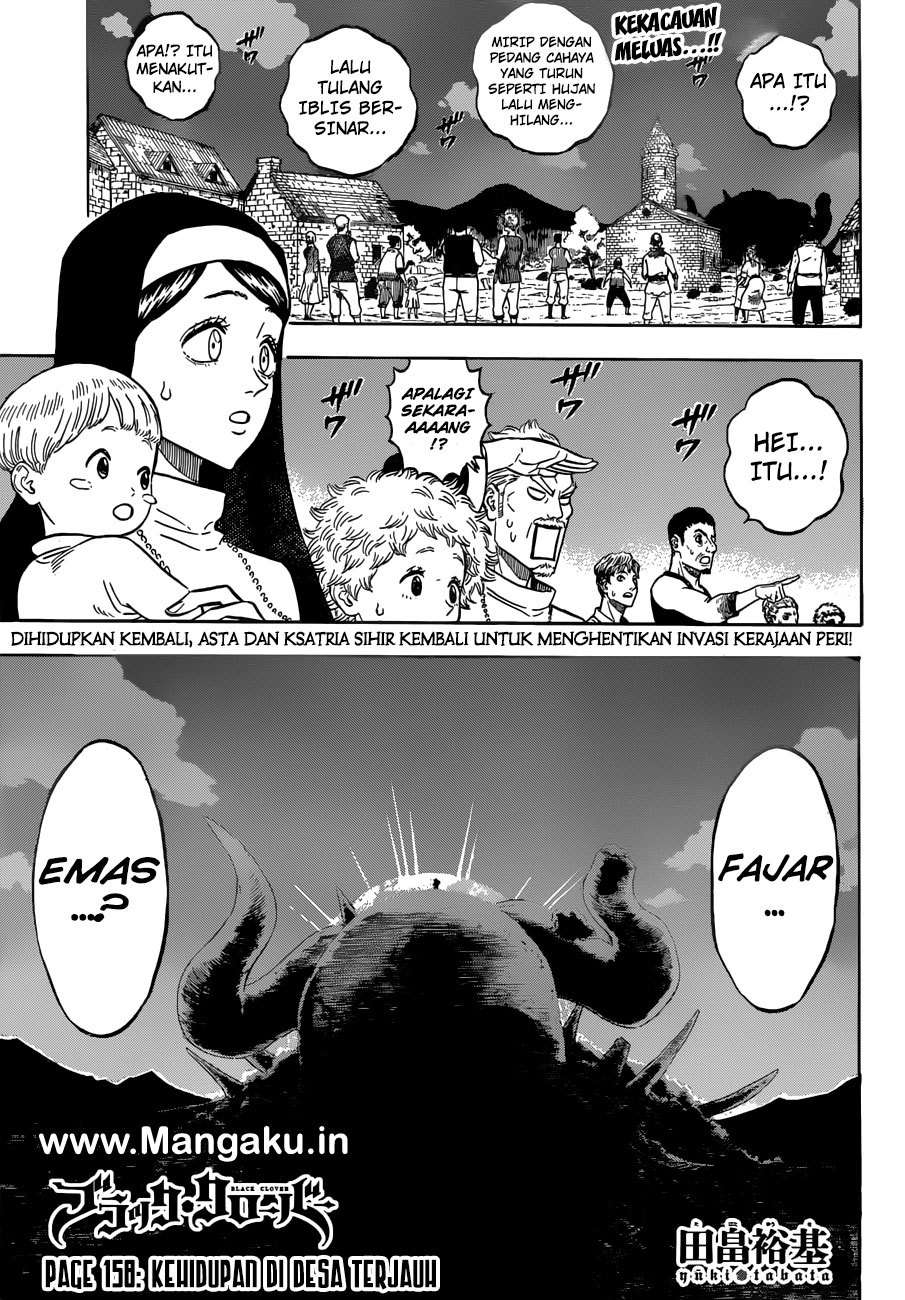 Black Clover Chapter 158 - halaman 2