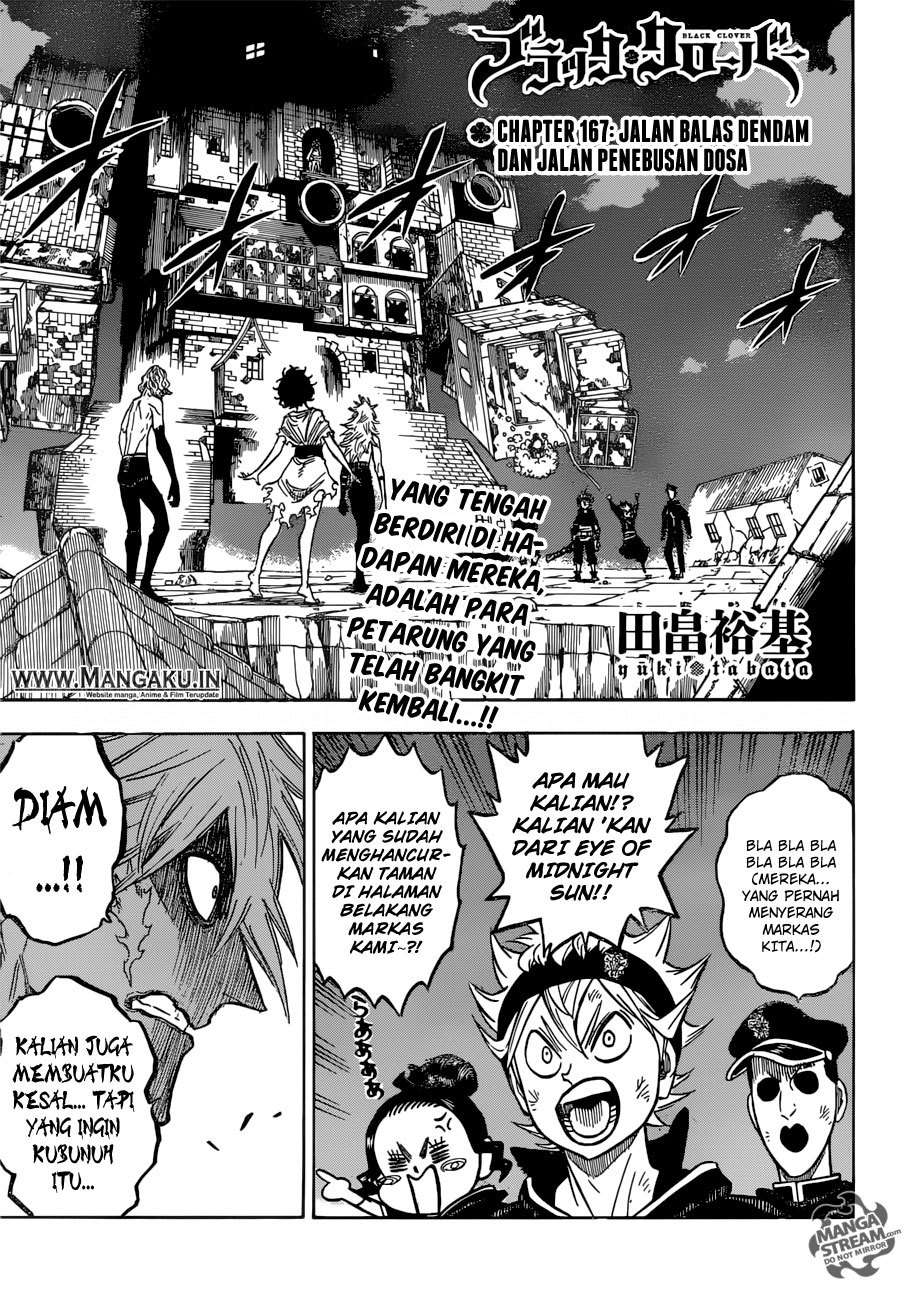 Black Clover Chapter 167 - halaman 2