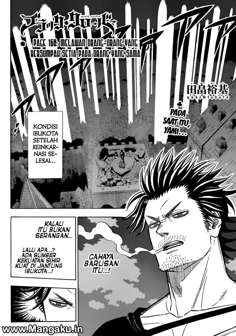 Black Clover Chapter 168 - halaman 3
