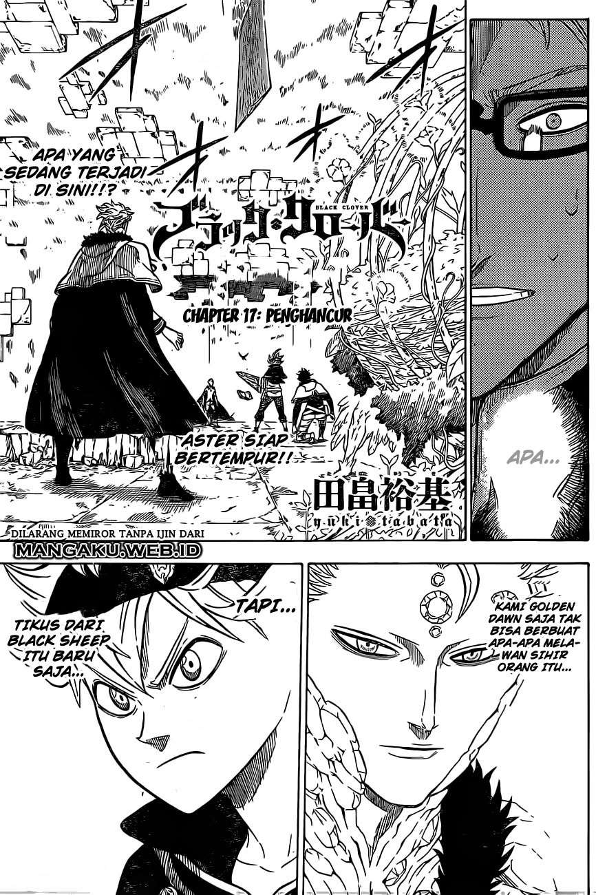 Black Clover Chapter 17 - halaman 1