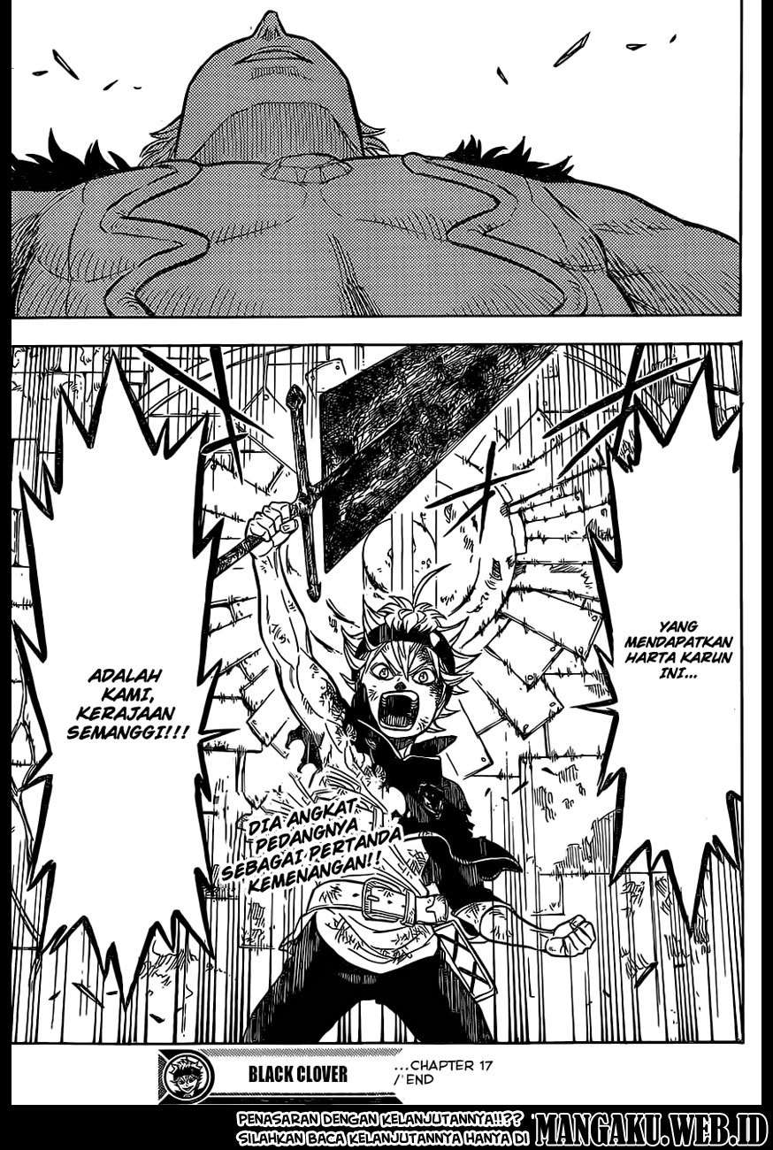 Black Clover Chapter 17 - halaman 18