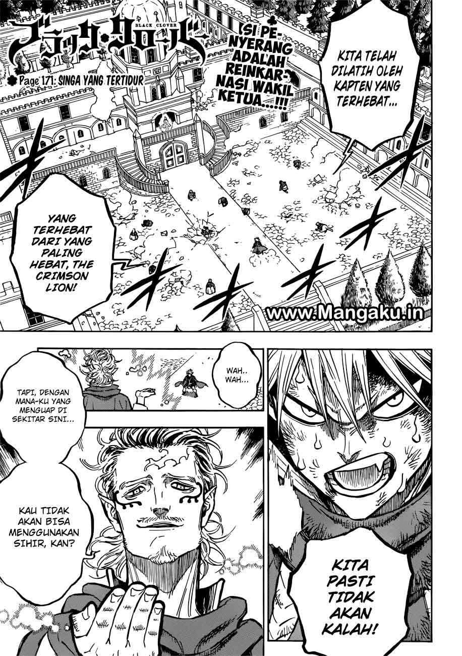 Black Clover Chapter 171 - halaman 2