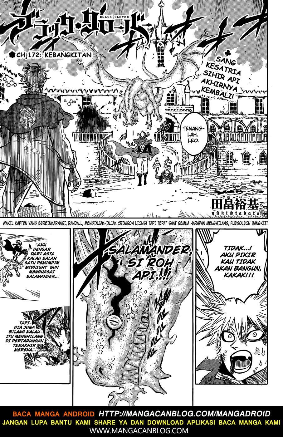 Black Clover Chapter 172 - halaman 1