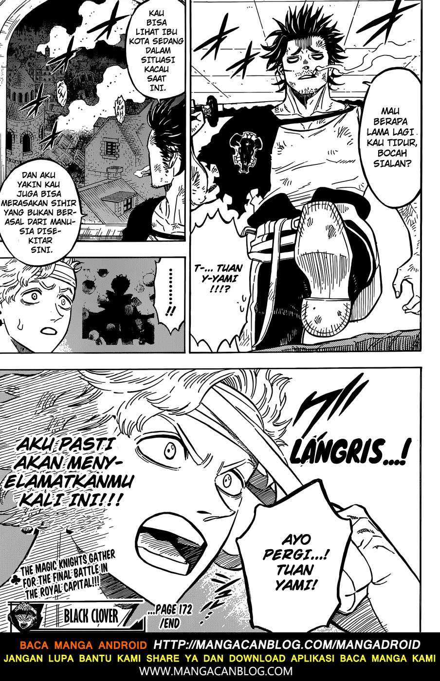 Black Clover Chapter 172 - halaman 14