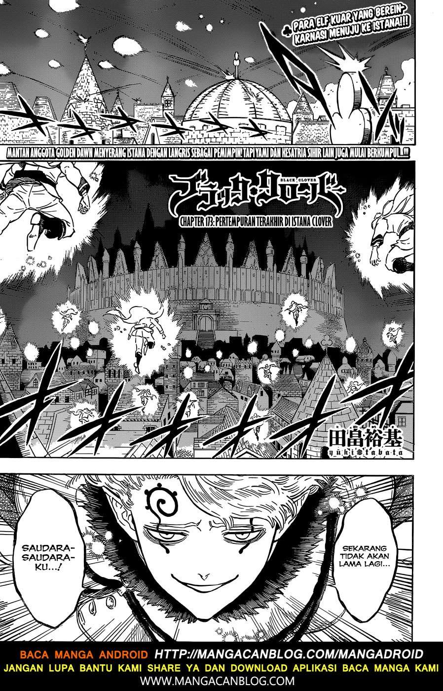 Black Clover Chapter 173 - halaman 1