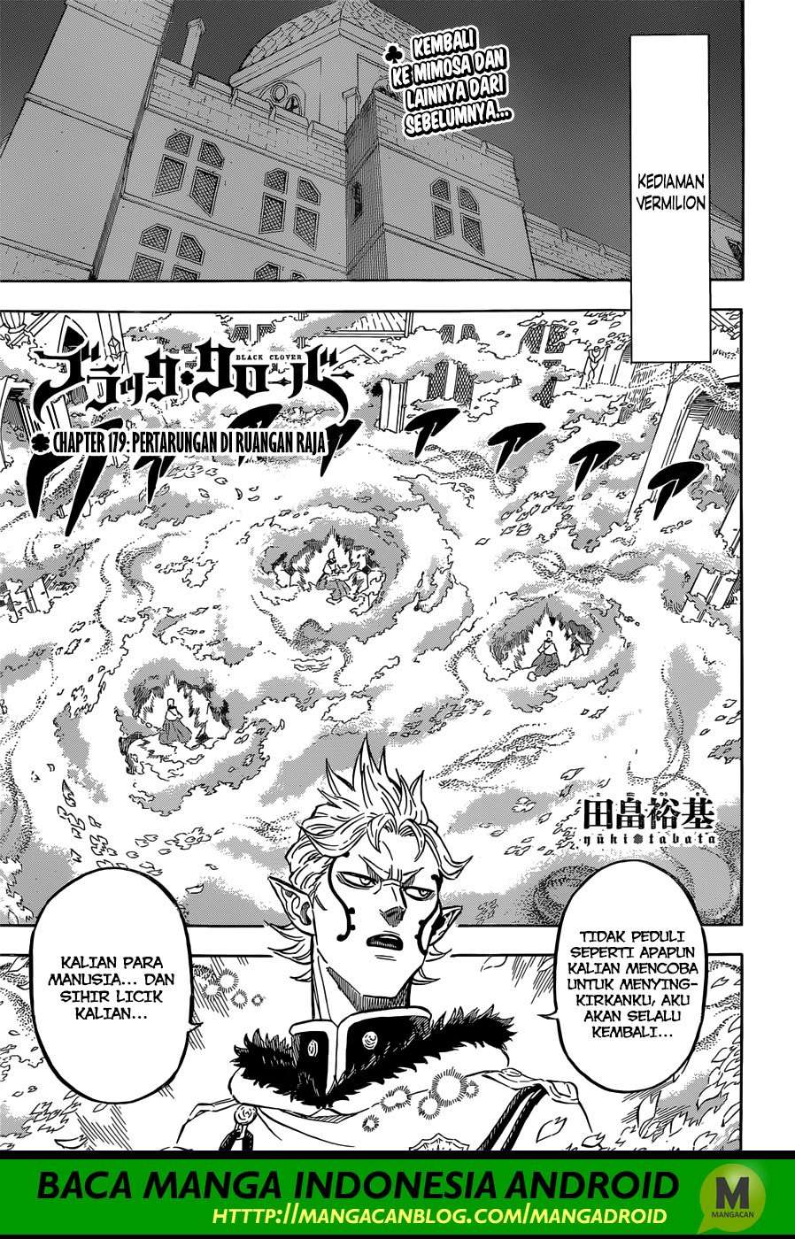 Black Clover Chapter 179 - halaman 1