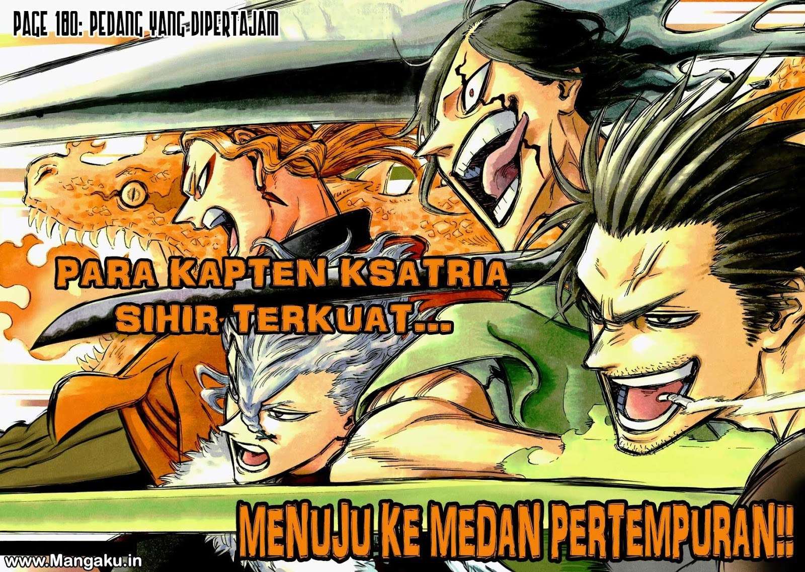 Black Clover Chapter 180 - halaman 3