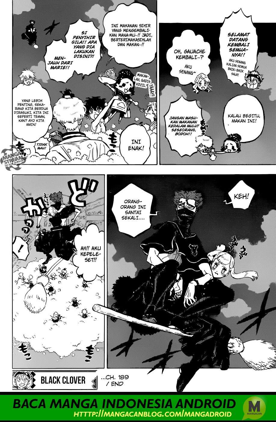 Black Clover Chapter 189 - halaman 17