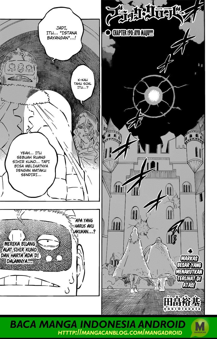 Black Clover Chapter 190 - halaman 1