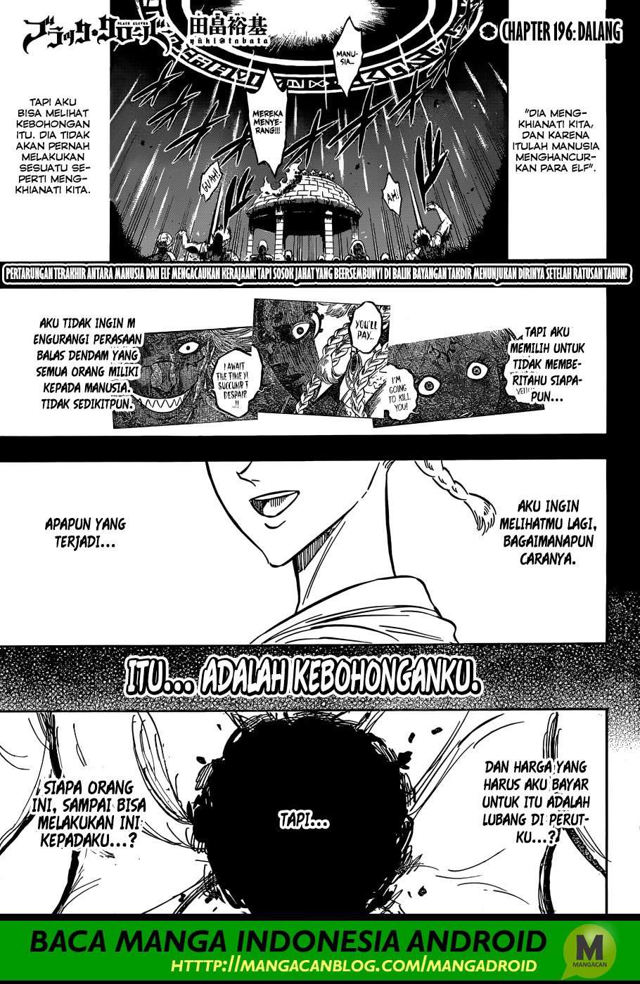 Black Clover Chapter 196 - halaman 1