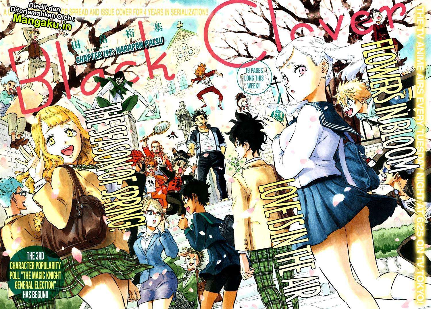 Black Clover Chapter 197 - halaman 3
