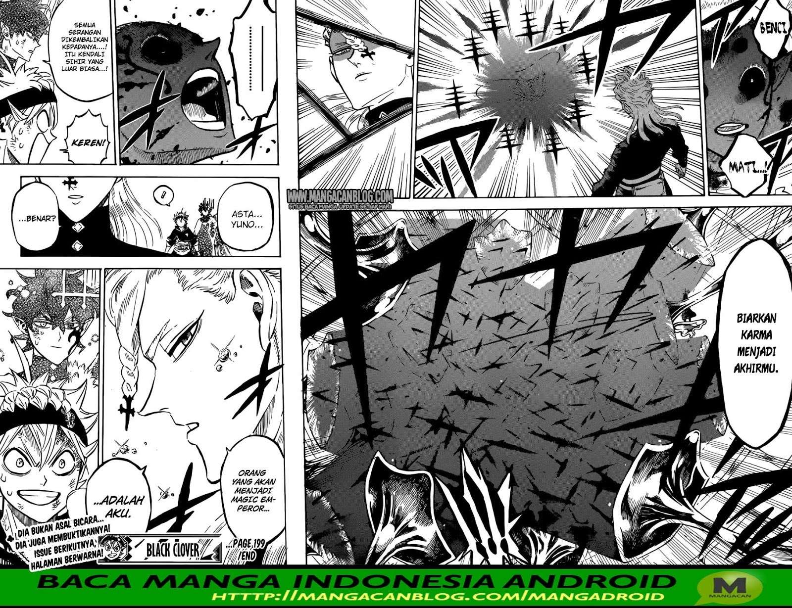 Black Clover Chapter 199 - halaman 13