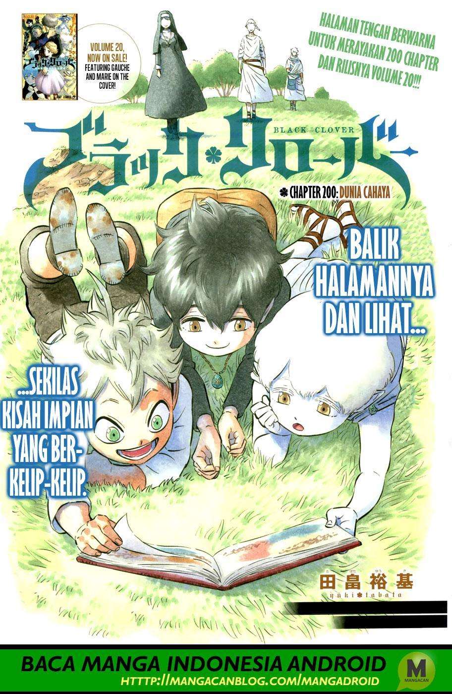 Black Clover Chapter 200 - halaman 1