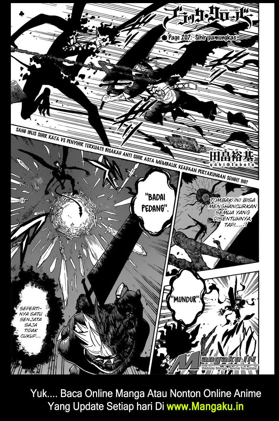 Black Clover Chapter 207 - halaman 2