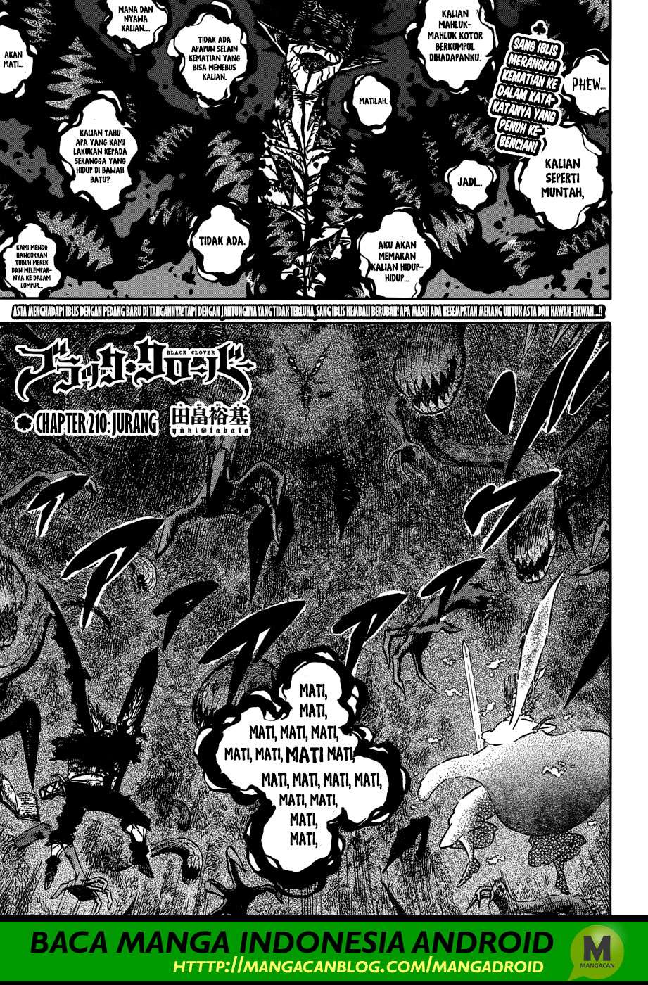 Black Clover Chapter 210 - halaman 1