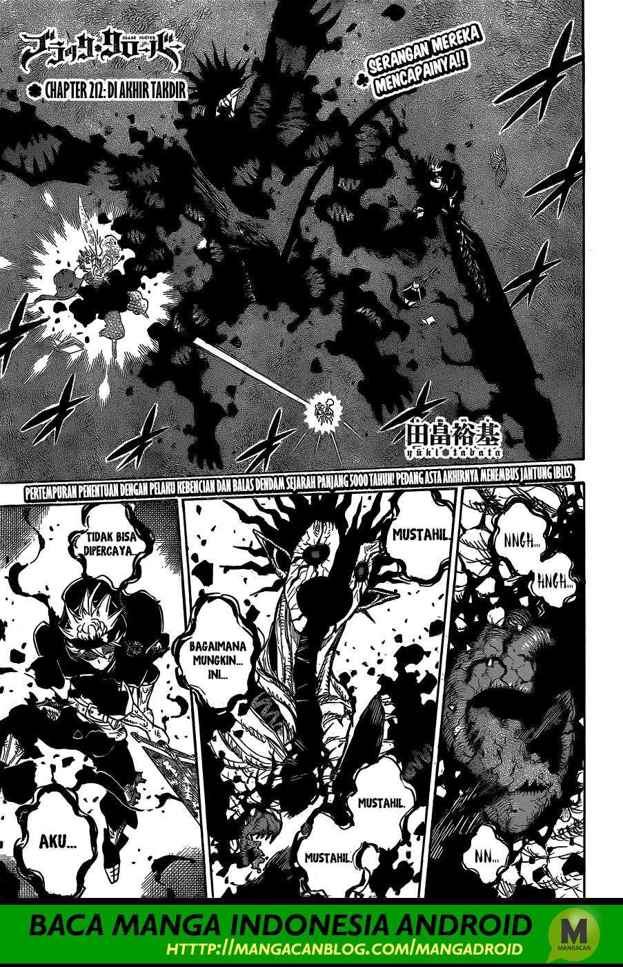 Black Clover Chapter 212 - halaman 1