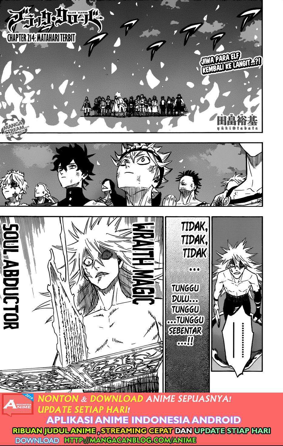 Black Clover Chapter 214 - halaman 1